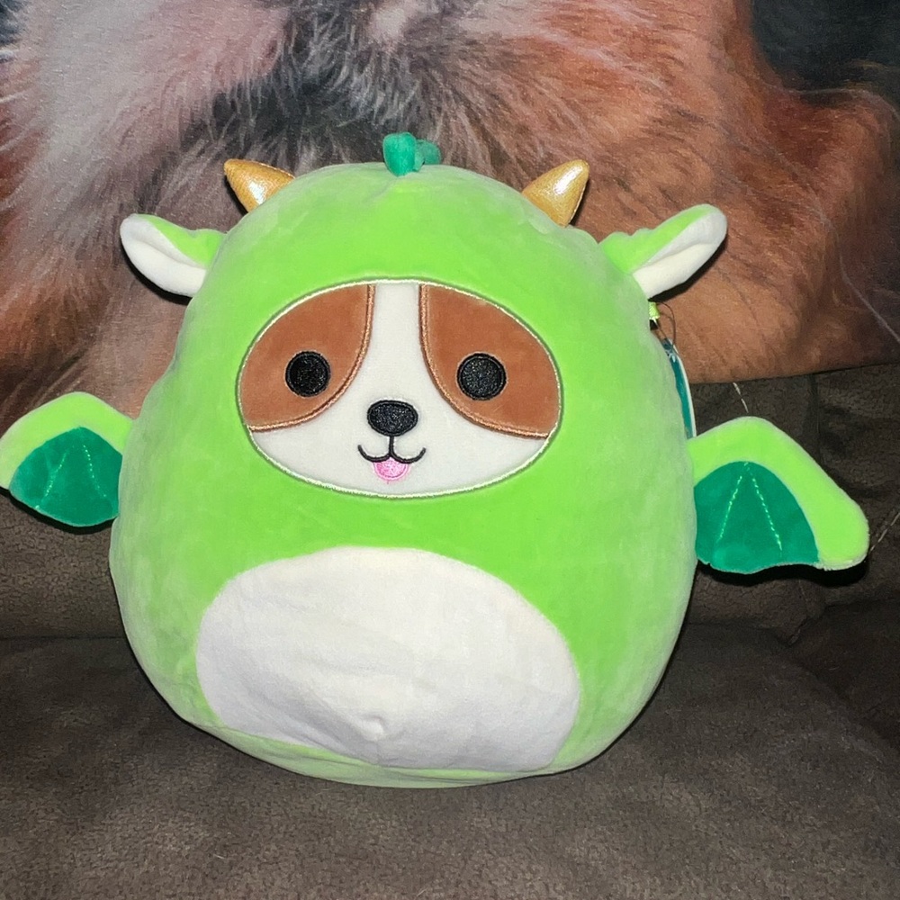 Squishmallows Reginald the dog 8" Stuffed Plush